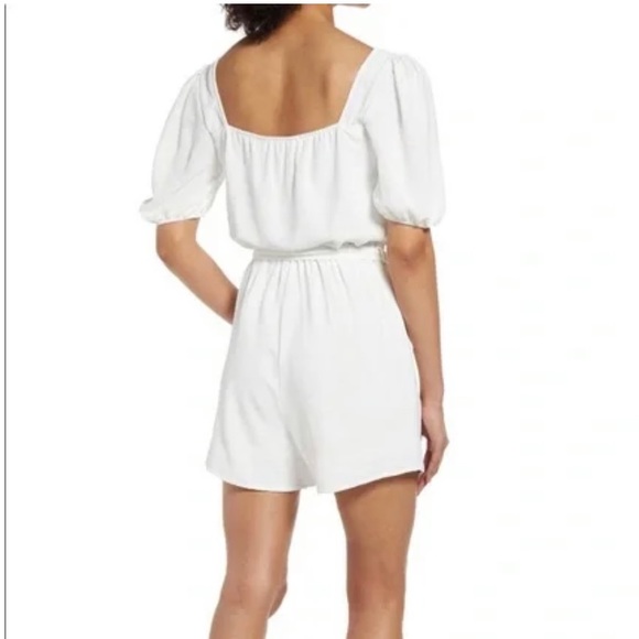FRAICHE BY J WHITE WAIT TIE ROMPER - Picture 2 of 6